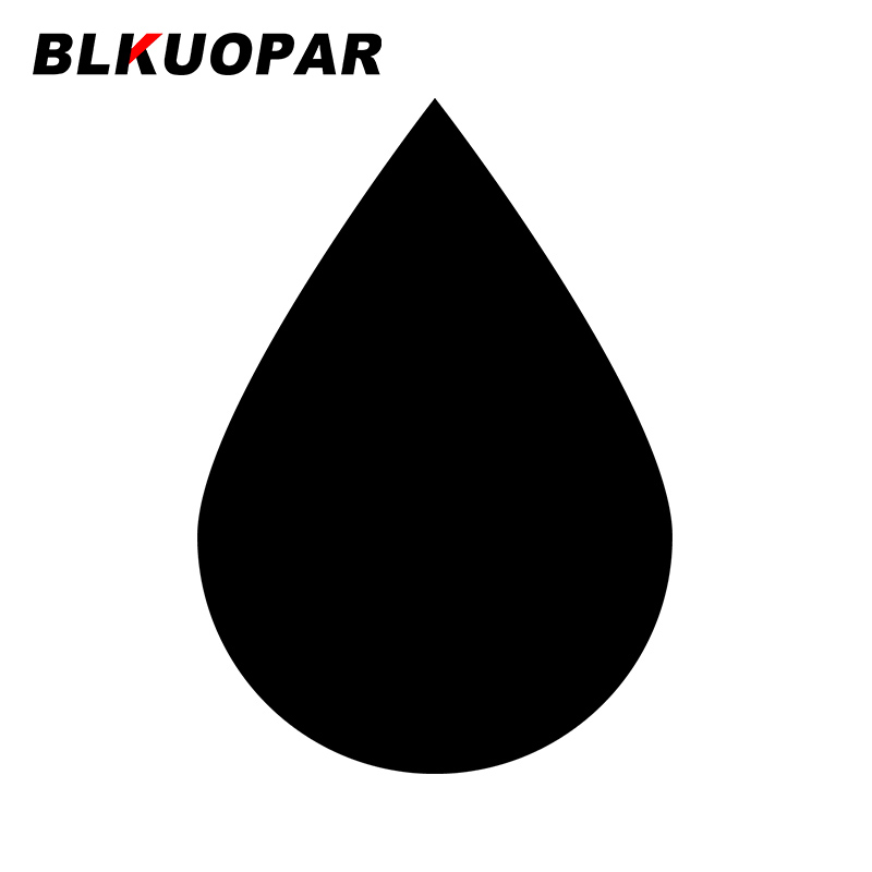 Water Conditioner Drop - BLKUOPAR ل قطرة الماء ملصقات السيارات