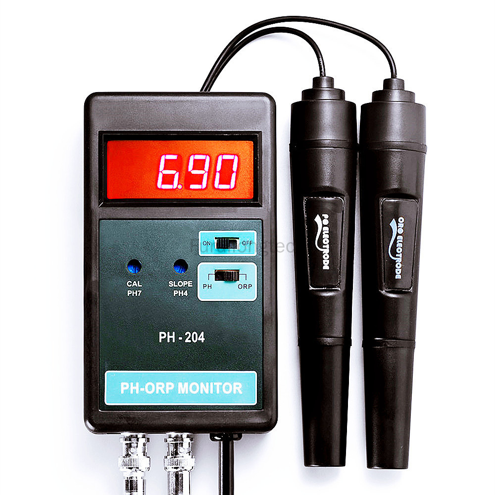 Aquarium Fish In Online - PH-204 الرقمية PH/ORP متر التحكم في