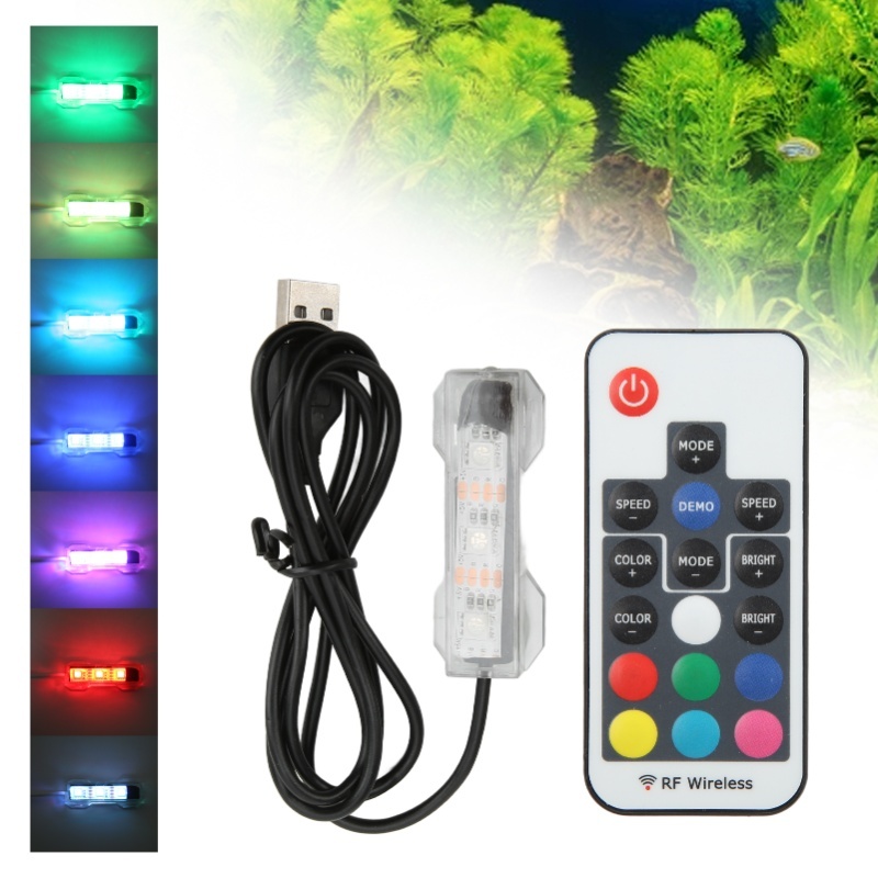 Aquarium Fish In Online - إضاءة LED لأحواض السمك مع تحكم