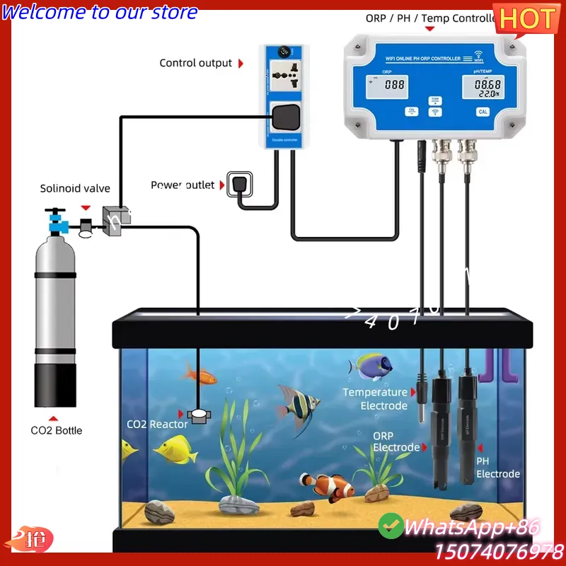 جهاز قياس جودة المياه لحوض الس - مراجعة Aquarium Fish In Online وسعره