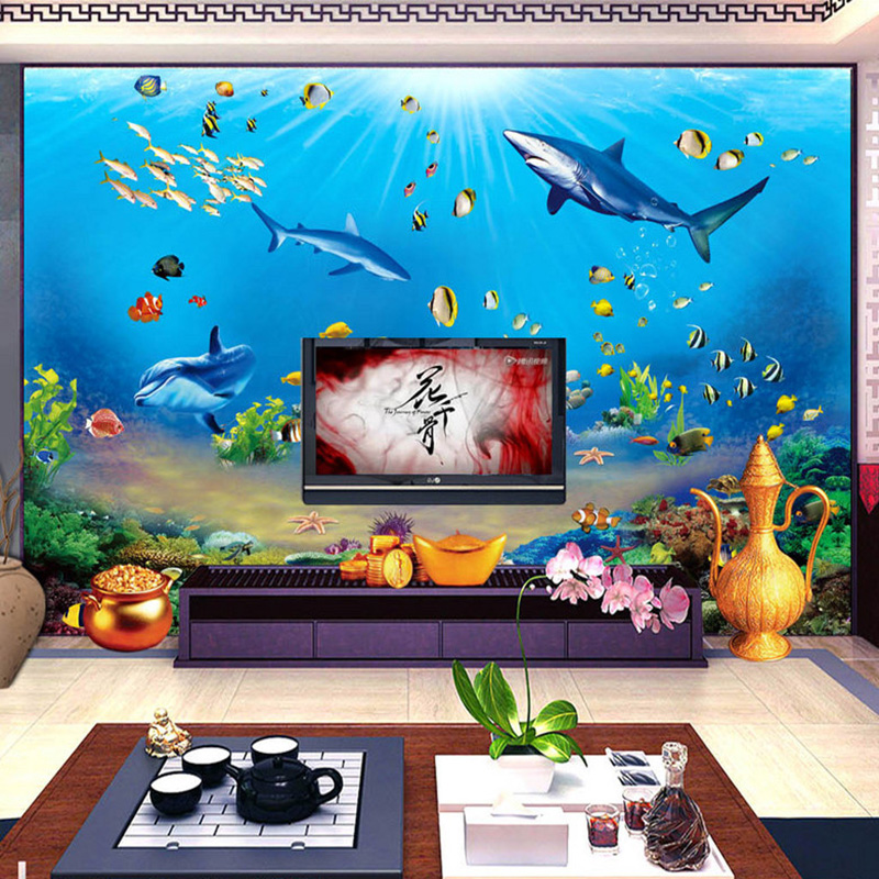 ورق جدران ثلاثي الأبعاد عالي ا - مراجعة Aquarium Fish Live Wallpaper وسعره