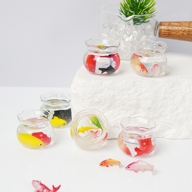 مزهرية دانتيل صغيرة شفافة من ا - مراجعة Aquarium Fish To Buy وسعره