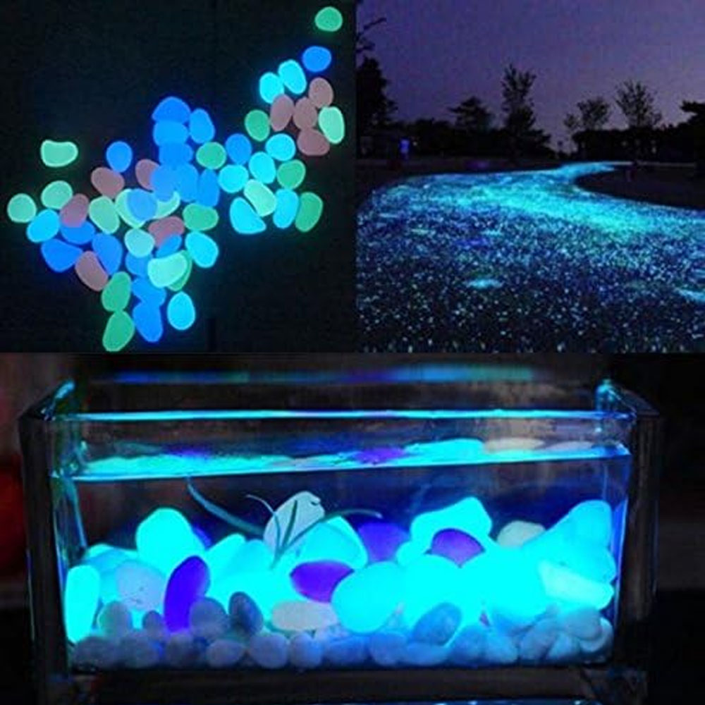 حوض السمك الصخور توهج الحصى ال - مراجعة Aquarium Fish Bowl وسعره